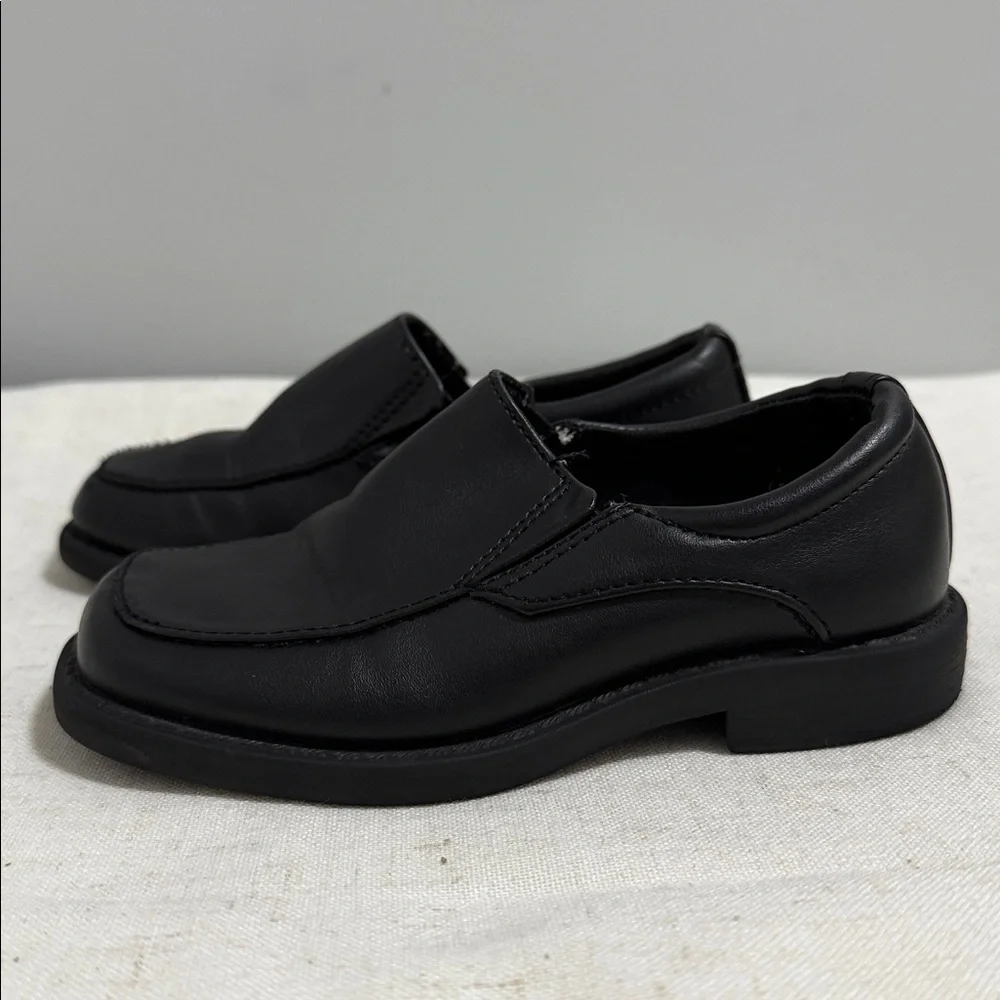 Smart Fit Toddler Boys Black Slip-On Dress Shoes size 9